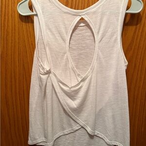 Elegant White Sleeveless Top